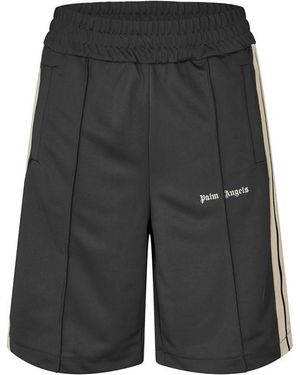 Palm Angels Woven Tracksuit Shorts - Black