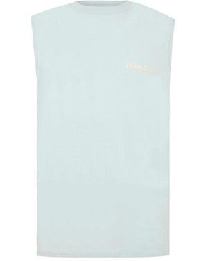 REPRESENT 247 Team Tank Performance Gym Vest - Blue
