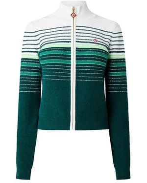 CASABLANCA Casa Boucle Cardi Ld63 - Green