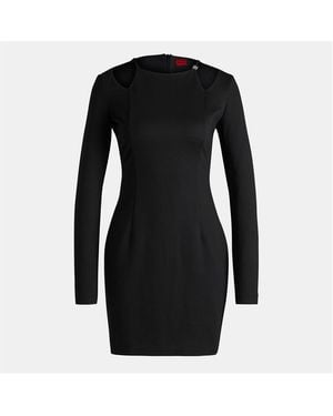HUGO Kalypso T-Shirt Dresses - Black