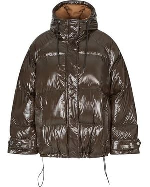 Lolly's Laundry Shelby Medium Puffer Jacket - Brown