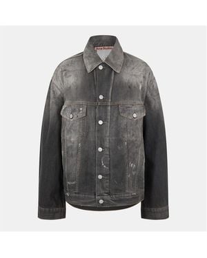 Acne Studios Oversized Denim Jacket - Grey