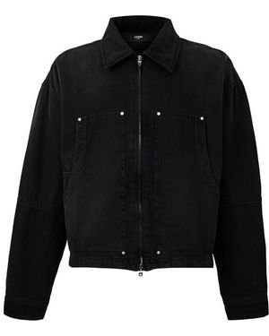 Amiri Denim Work Jkt Sn64 - Black