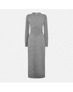 Givenchy Cashmere Midi Jumper Dress - Grey