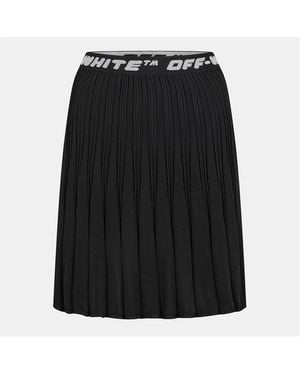 Off-White c/o Virgil Abloh Knitted Skirt - Black