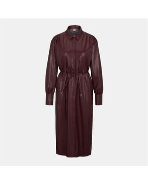 BOSS Dibanora10 Wrap Dress - Red