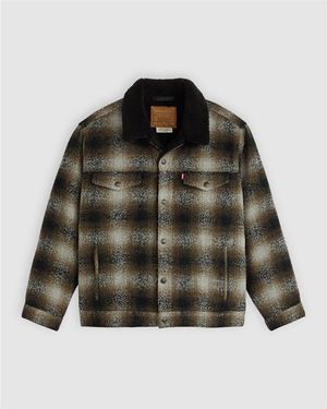Levi's Levi's Denim Sherpa Relaxed Fit Jacket - Green