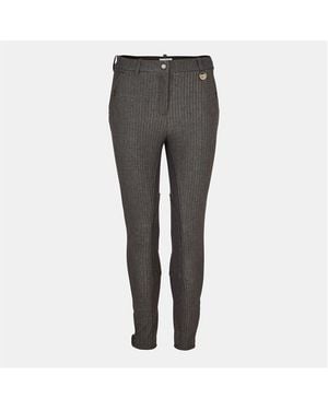 Burberry Fine Fabric Slim Fit Trousers - Grey