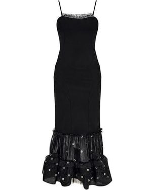 Off-White c/o Virgil Abloh Sleeveless Slip Dress - Black