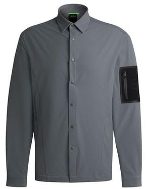 BOSS Expedit Overshirt - Grey