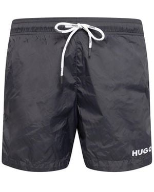 HUGO Haiti Swim Shorts - Grey