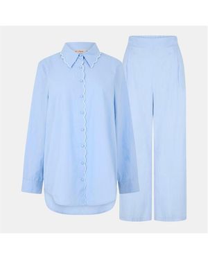 It's 9pm Ariel Wavy S Long Sleeve Pyjama Sets - Natural
