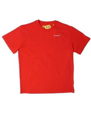 Off-White c/o Virgil Abloh Rubber Arrow T-Shirt - Red