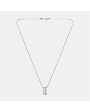 BOSS Gents Stainless Steel Candor Necklace - Metallic
