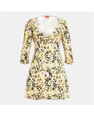 HUGO Kindra Corset Dress - Yellow