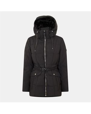DKNY Quilted Short Puffer Jacket - Black