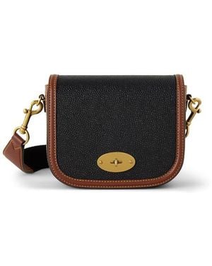 Mulberry Small Darley Satchel-Cognac - Black