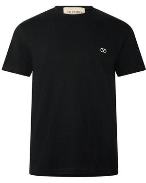 Valentino Val Sig Tee Sn64 - Black