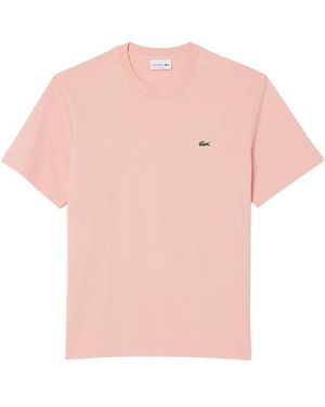 Lacoste Regular Fit Small Logo T-Shirt - Pink