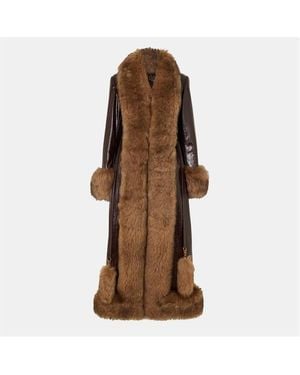 Chloé Shearling Jacket - Brown