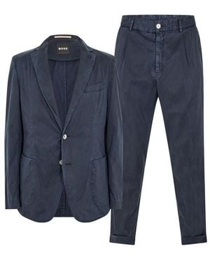 BOSS C-Hanry-2Pcs-D-241F Suit - Blue