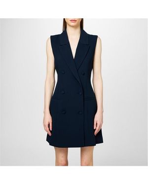 GOOD AMERICAN Good Lux Dress Ld44 - Blue