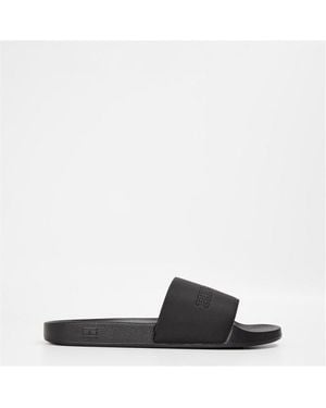 Tommy Hilfiger Pool Sliders - Black