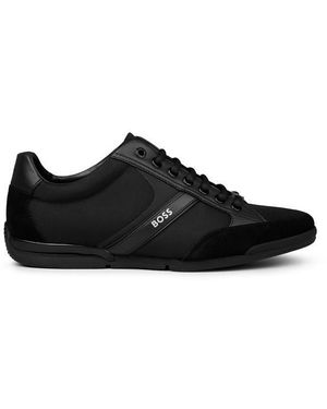 BOSS Saturn Mesh Trainers - Black