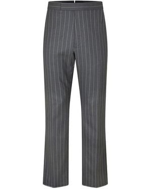 Thom Browne Tb Fit 1 Wool Trsr Sn63 - Grey