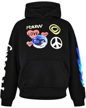 PRETTY BOY UGLY WORLD Peace Hoodie - Blue