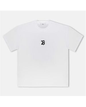 28 CLUB Mesh Short Sleeve Performance Gym Top - White