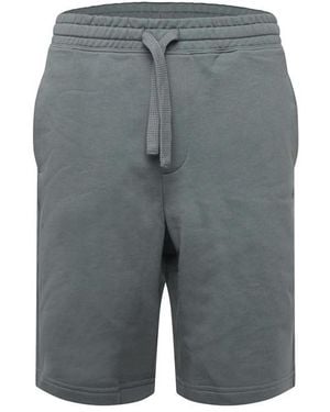 HUGO Dayono Relaxed-Fit Logo Print Shorts - Grey