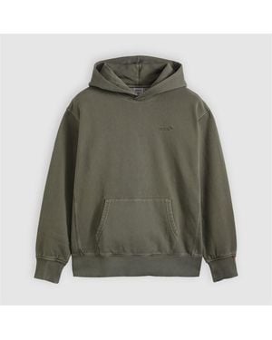 Levi's The Authentic Hoodie Light Gra - Green