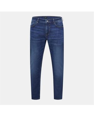 BOSS H-Delaware Slim Fit Jeans - Blue