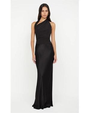 Bec & Bridge Ida Halter Maxi Dress - Black