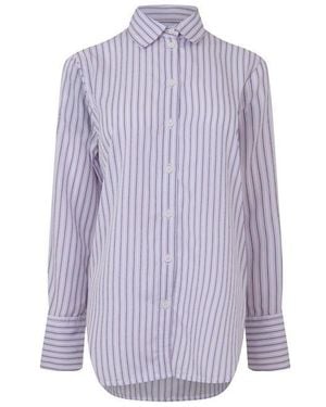 Barbour Evangeline Long-Sleeve Patterned Shirt - Purple