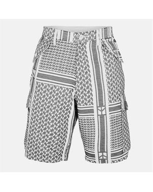 Neighborhood Shemagh Cargo Shorts - Grey