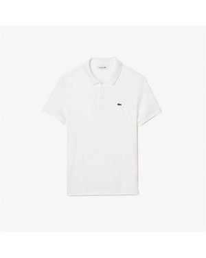 Lacoste Pima Polo Shirt - White