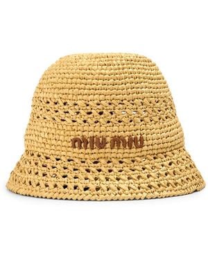 Miu Miu Bucket Hat - Metallic