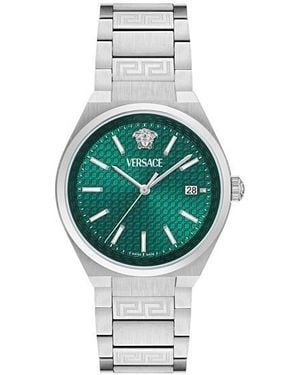 Versace Auria Quartz Analogue Watch - Green