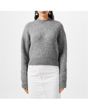 Jacquemus Logo Jumper - Grey