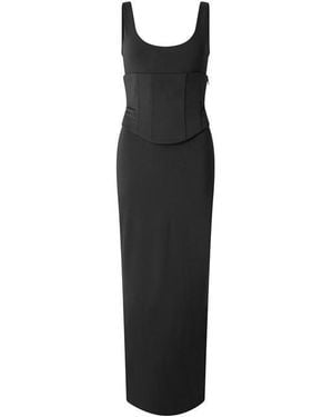 mars the label black dress The Bij Midi in Black – marsthelabel main image 0