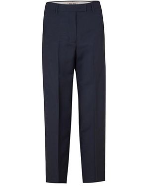 Miu Miu Straight Leg Trousers - Blue