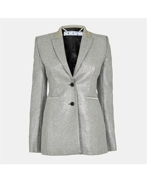 Off-White c/o Virgil Abloh Tailored Suit Jacket - Grey