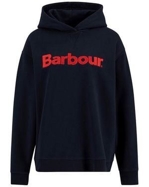 Barbour Overhead Hoodie - Blue