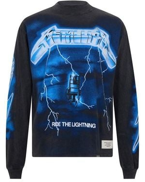 Represent Rep Lightning Ls Tee - Blue