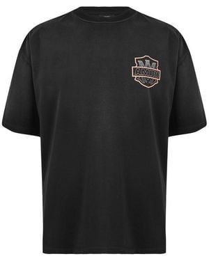 Amiri Dream Graphic Cotton Short-Sleeve Oversized T-Shirt - Black