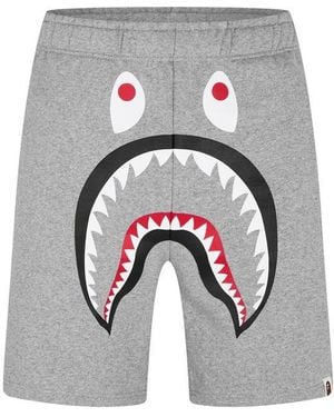A Bathing Ape Shark Shorts - Grey