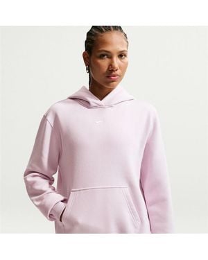Nike Sportswear Phoenix Fleece Pullover Hoodie - Purple