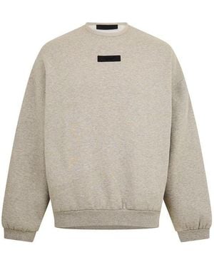 Fear Of God Crew Sweatshirt - Grey